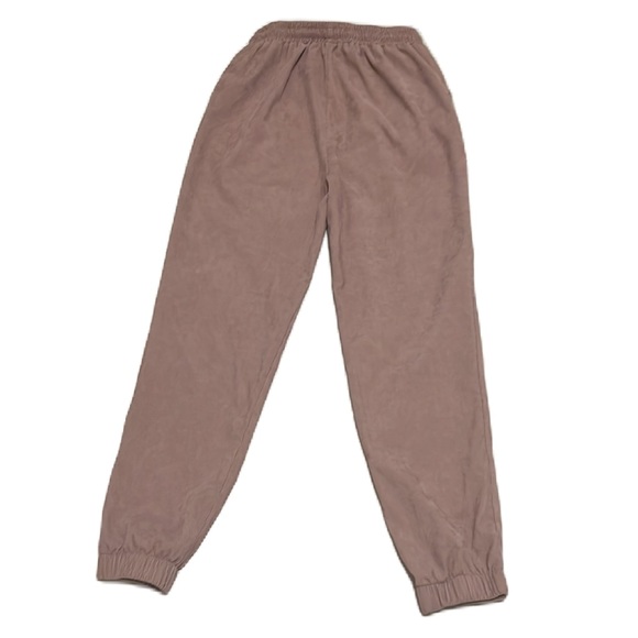 SHEIN, Elastic, Drawstring, Corduroy, Two Front Pockets Joggers, Lilac Purple, M - Picture 4 of 8